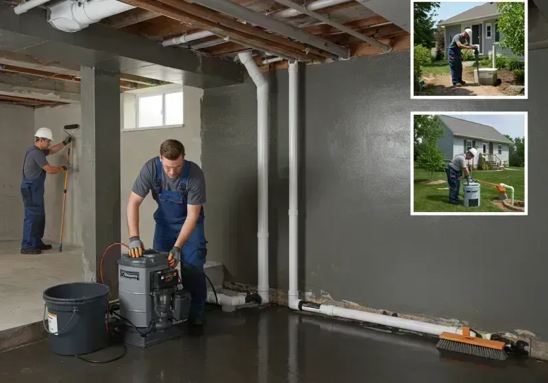 Basement Waterproofing and Flood Prevention process in Evans, CO